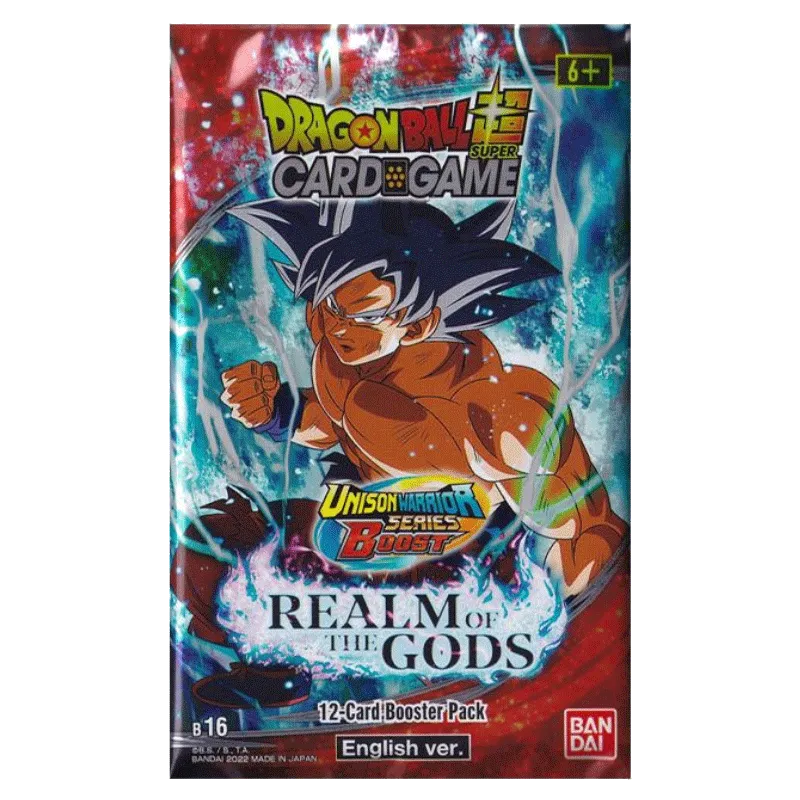 Dragonball Realm of the Gods B16 Booster EN