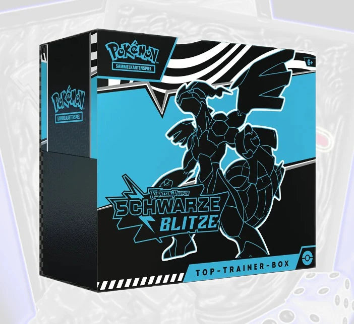 Pokémon Top-Trainer-Box – Schwarze Blitze