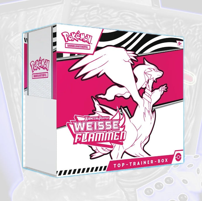 Pokémon Top-Trainer-Box – Weiße Flammen